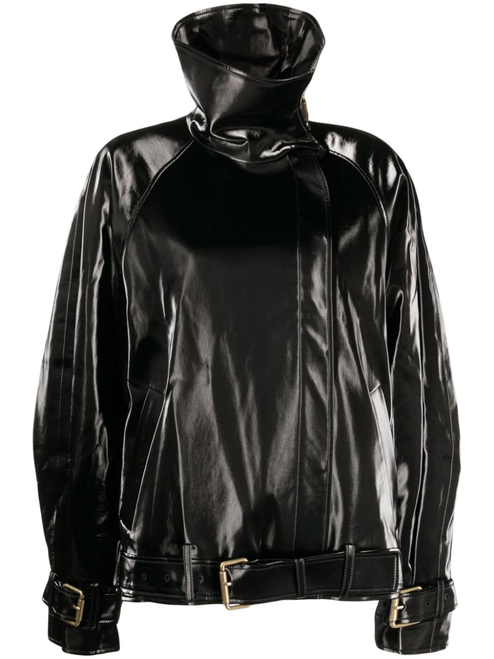 Rejina Pyo Juno faux-leather jacket - Black von Rejina Pyo