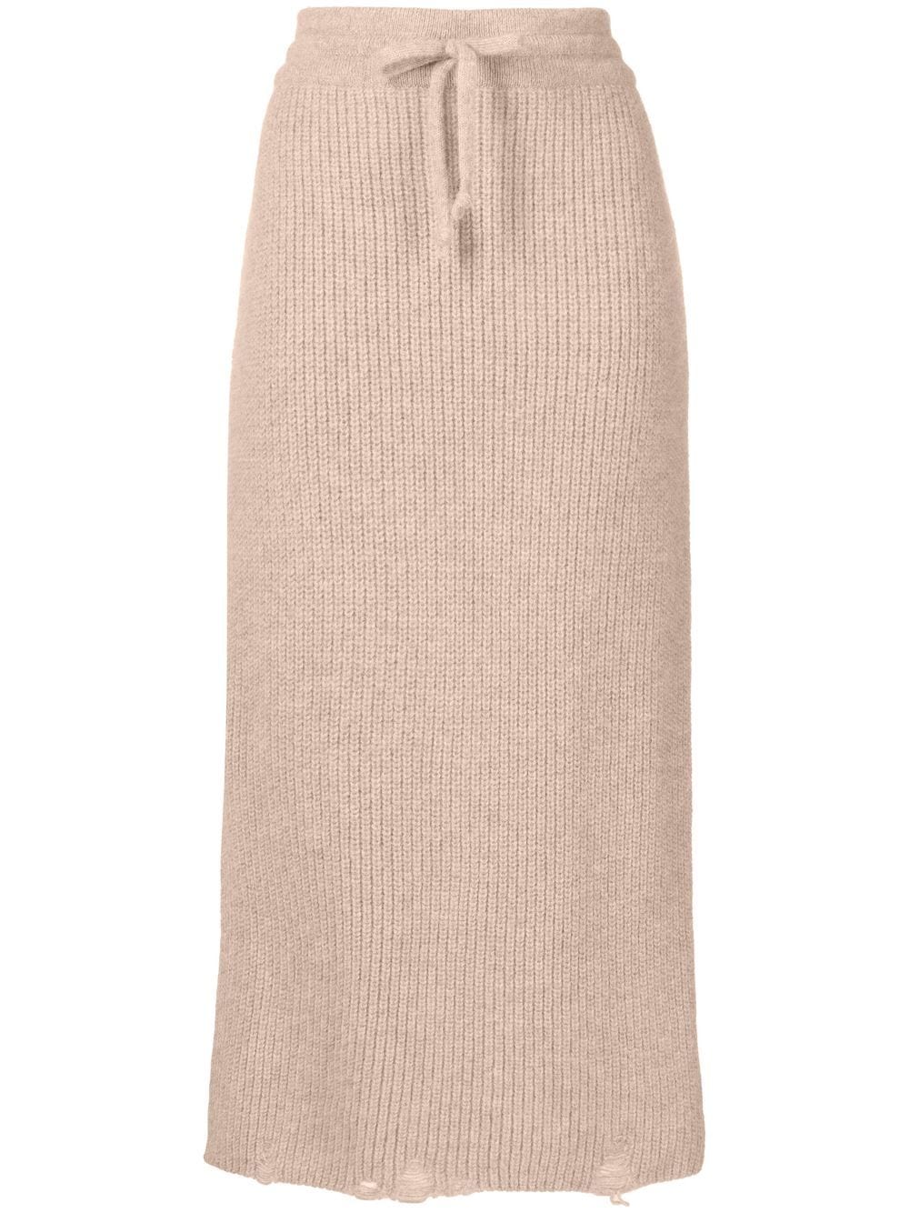 Rejina Pyo Leanne ribbed-knit skirt - Brown von Rejina Pyo