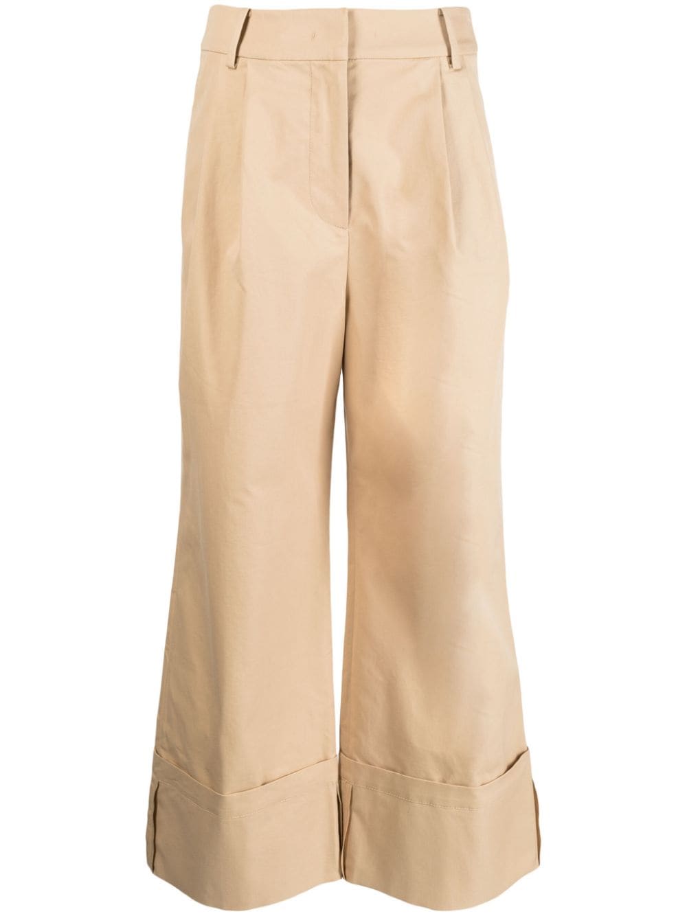 Rejina Pyo Macie cotton-blend trousers - Brown von Rejina Pyo