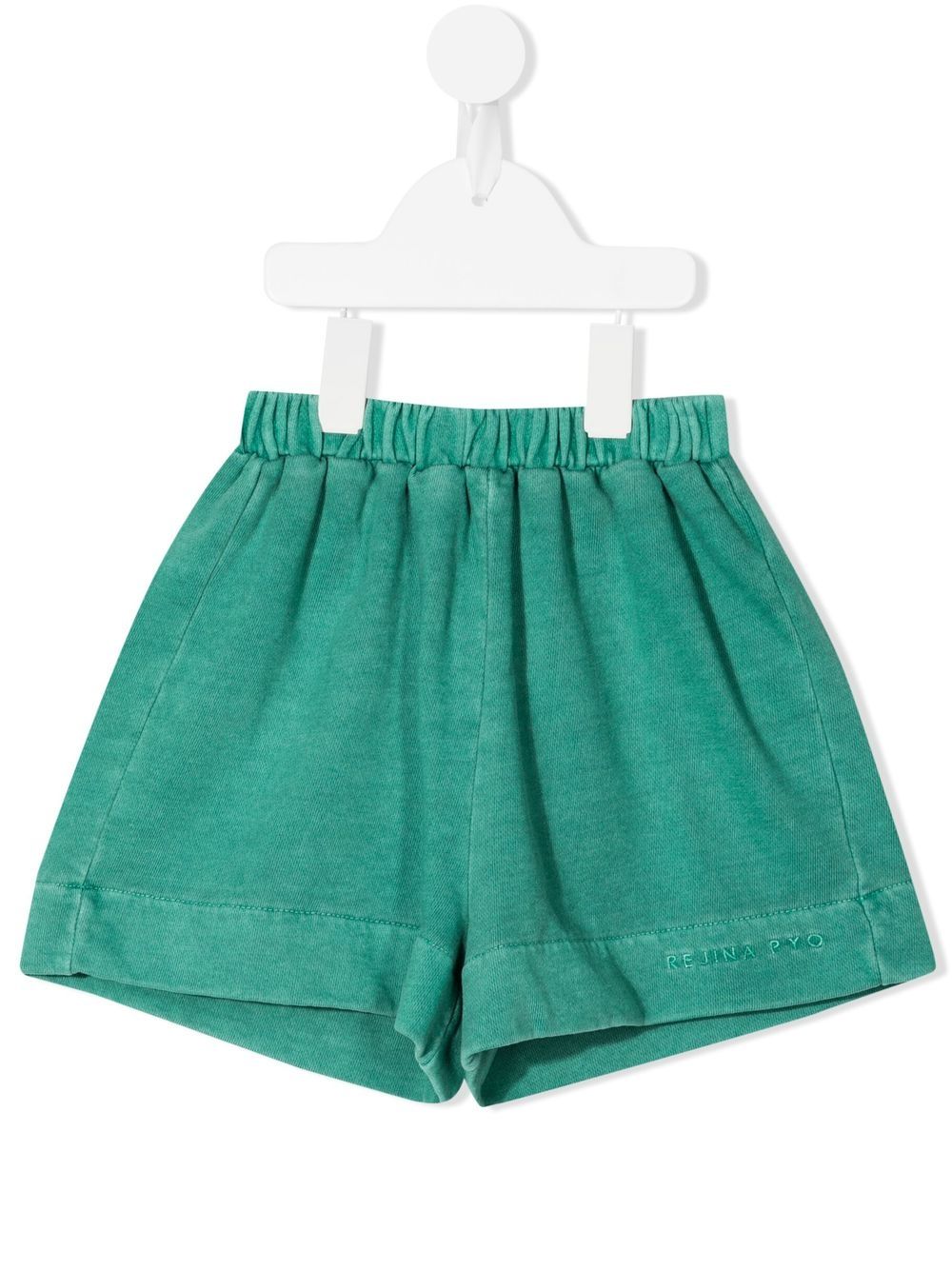 Rejina Pyo Miki organic cotton track shorts - Green von Rejina Pyo