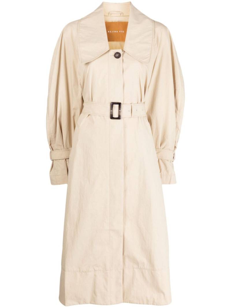 Rejina Pyo Oona belted trench coat - Brown von Rejina Pyo