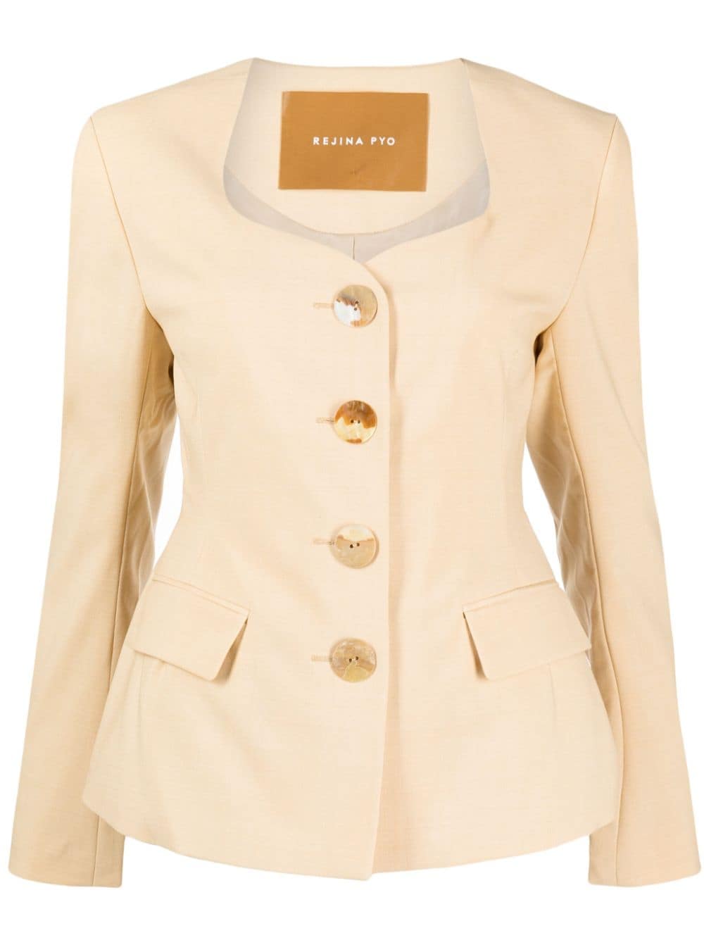 Rejina Pyo Perrin single-breasted blazer - White von Rejina Pyo