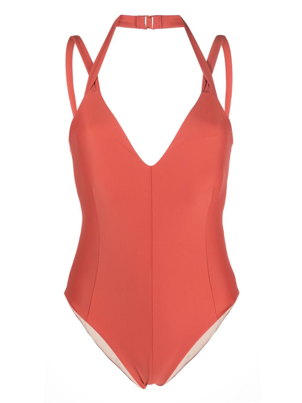 Rejina Pyo V-neck one-piece - Orange von Rejina Pyo