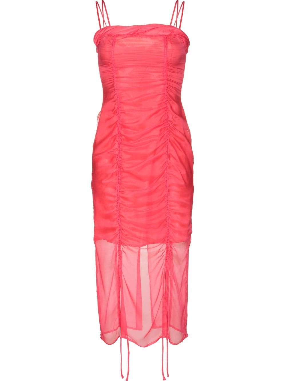 Rejina Pyo ruched-detail sleeveless dress - Pink von Rejina Pyo