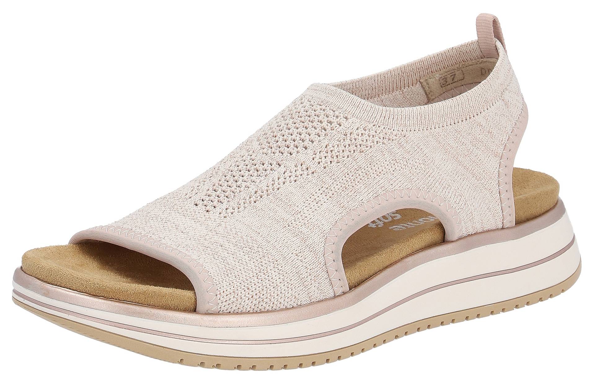 Remonte Sandale, Sommerschuh, Sandalette, Keilabsatz, mit offener Ferse Remonte Sandale, Sommerschuh, Sandalette, Keilabsatz, mit offener Ferse von Remonte