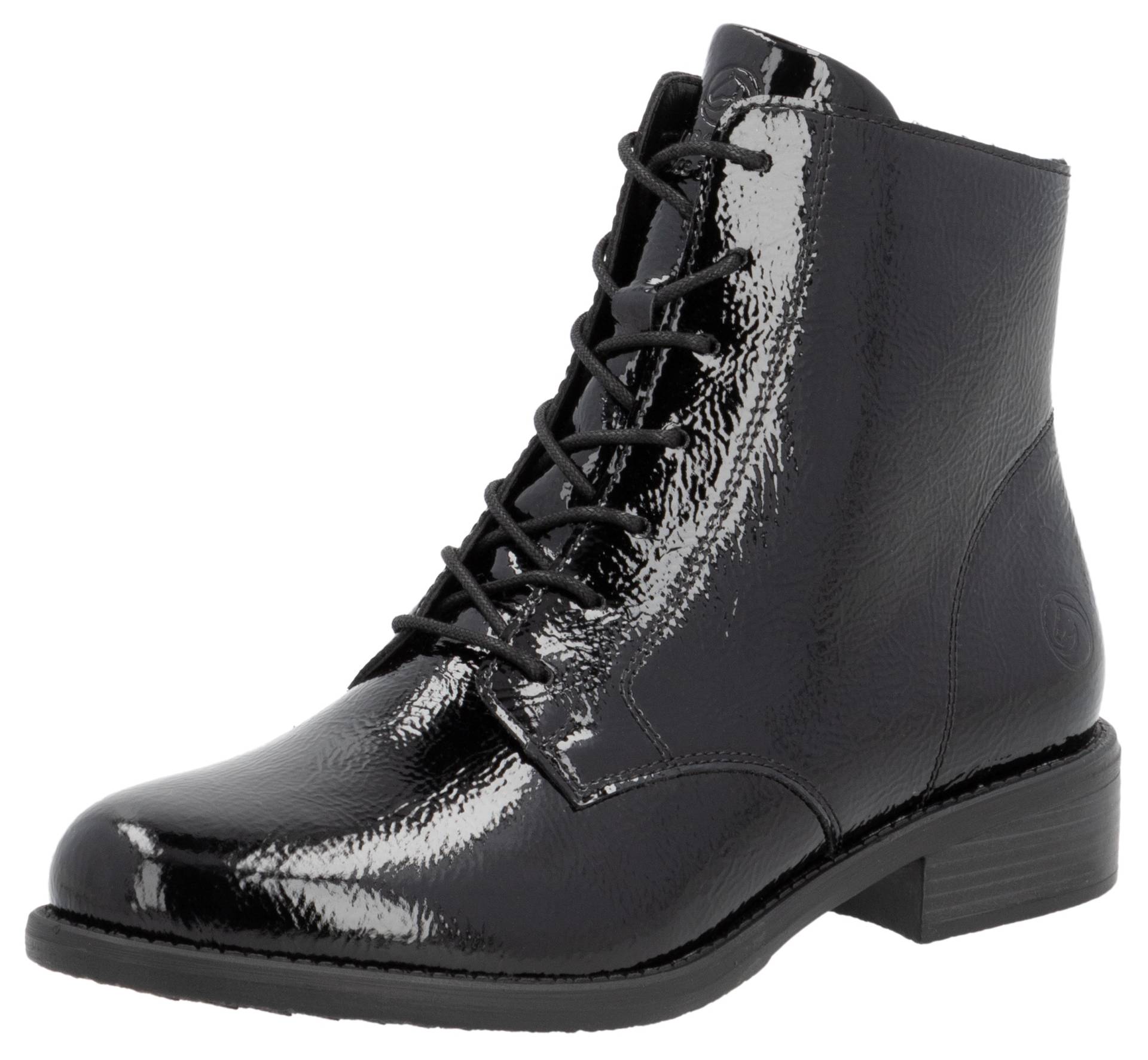 Remonte Schnürstiefelette, Blockabsatz, Businessschuh, Boots mit Logoprägung an der Ferse Remonte Schnürstiefelette, Blockabsatz, Businessschuh, Boots mit Logoprägung an der Ferse von Remonte