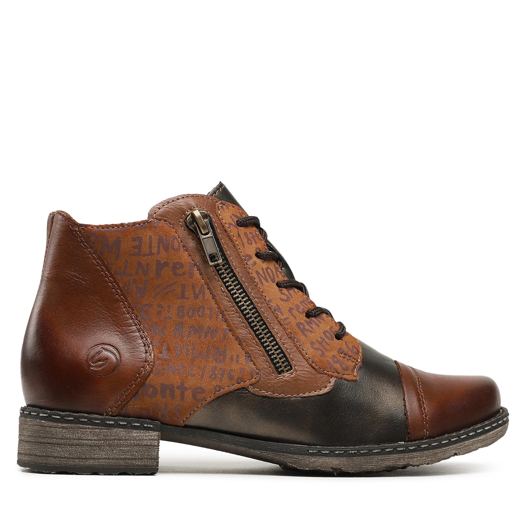 Stiefeletten Remonte D4378-22 Chestnut  / Antik  / Reh  / Dunkelrot  / Chestnut 22 von Remonte