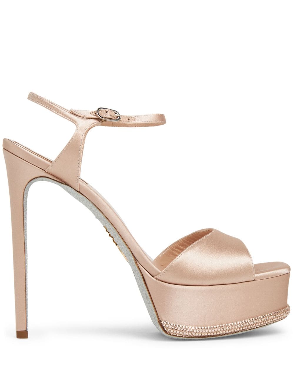 René Caovilla Anastasia 150mm crystal sandals - Pink von René Caovilla