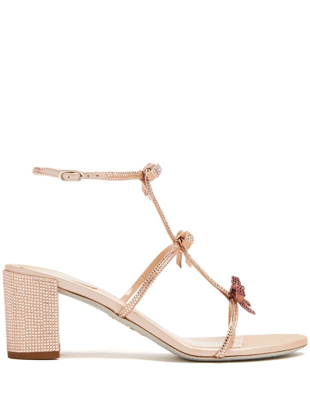 René Caovilla Caterina crystal-embellished sandals - Pink von René Caovilla