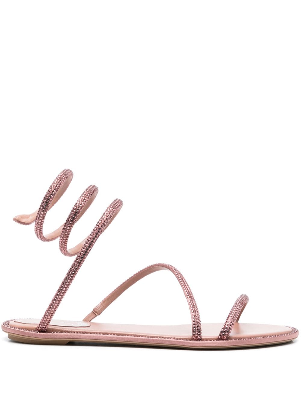 René Caovilla Cleo crystal-embellished sandals - Pink von René Caovilla