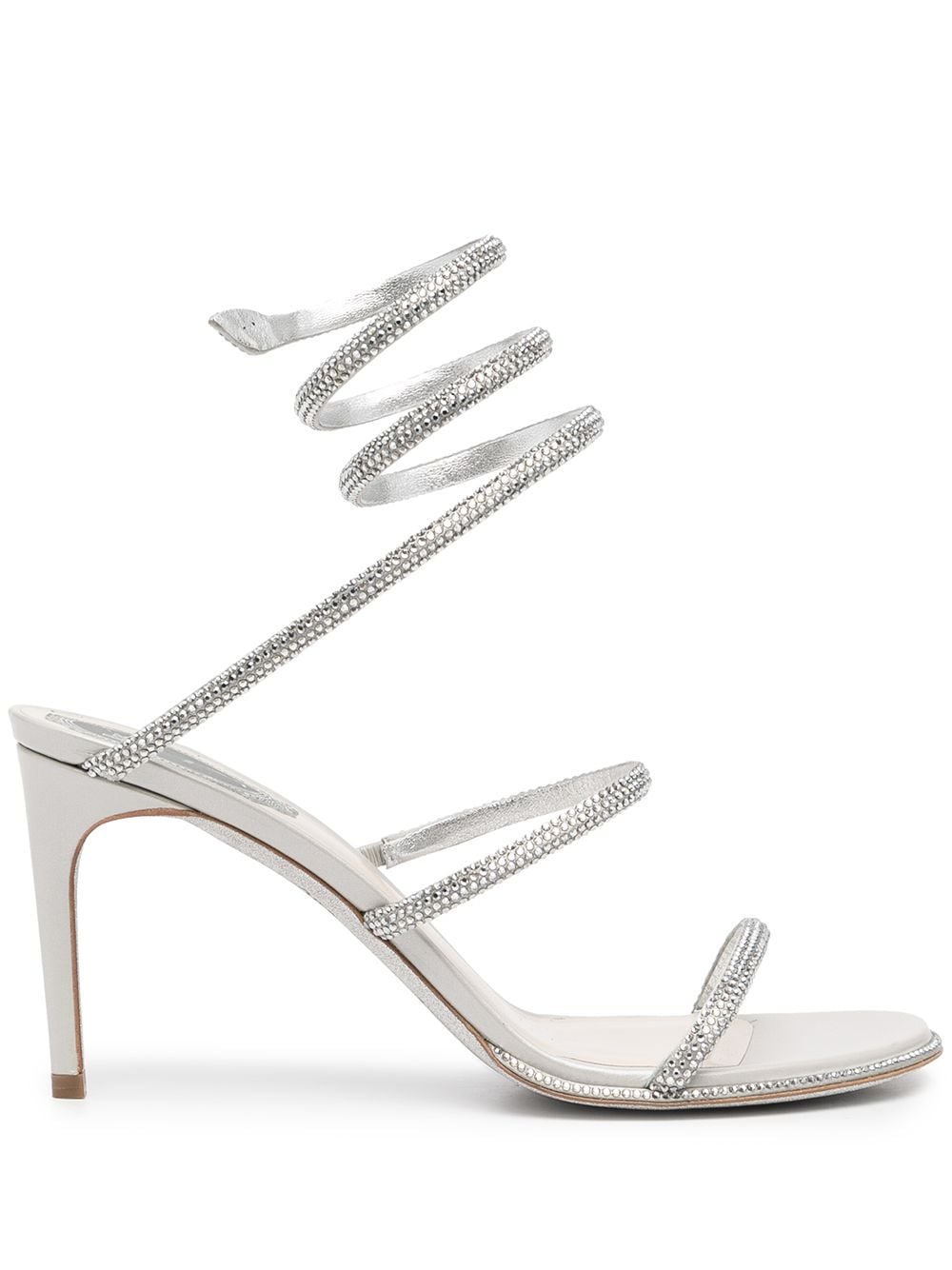 René Caovilla Cleo wrap sandals - Silver von René Caovilla