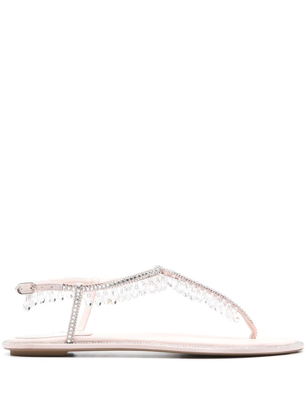 René Caovilla Diana crystal-embellished sandals - Pink von René Caovilla