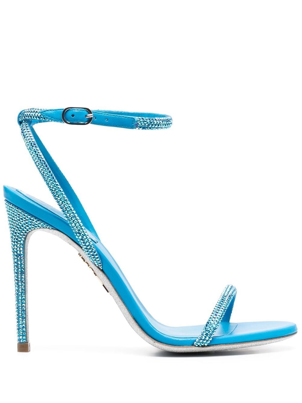 René Caovilla Ellabrita 100mm sandals - Blue von René Caovilla