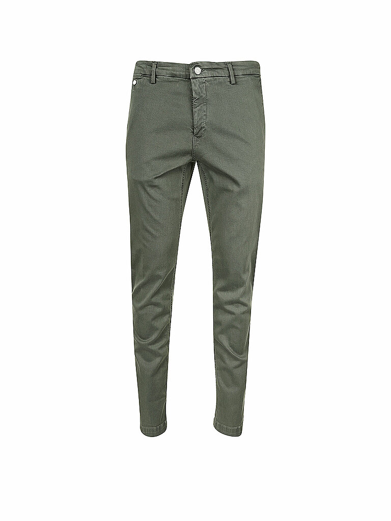 REPLAY Chino Regular Fit  Benni  Hyperflexx olive | 33/L32 von Replay