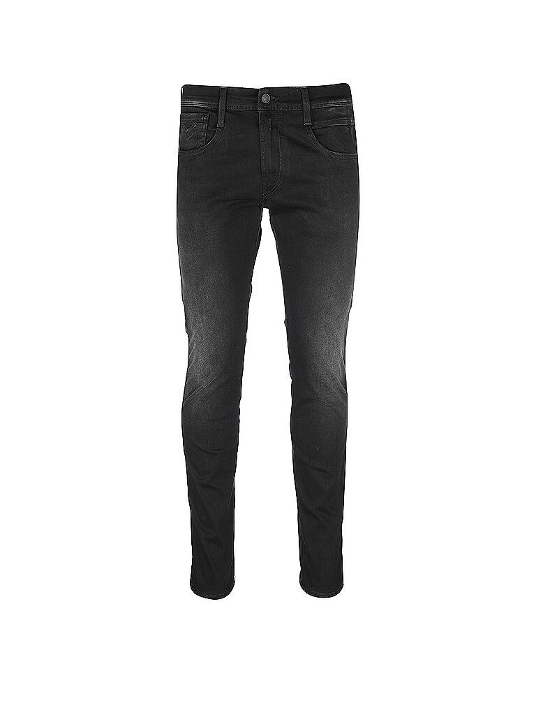 REPLAY Jeans Slim Fit Anbass X-Lite Hyperflex schwarz | 36/L32 von Replay