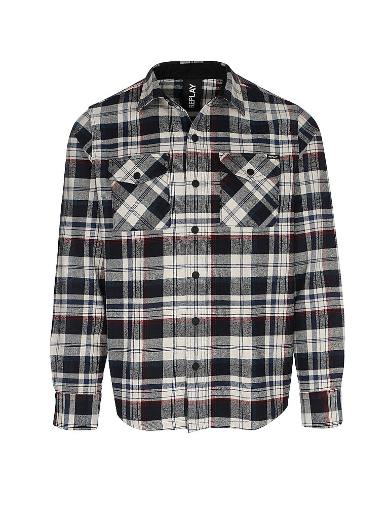 REPLAY Overshirt bunt | XL von Replay