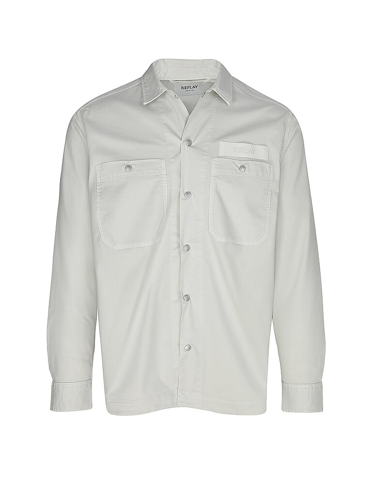 REPLAY Overshirt  grau | XXL von Replay