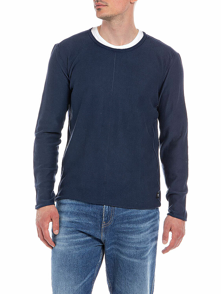 REPLAY Pullover blau | L von Replay