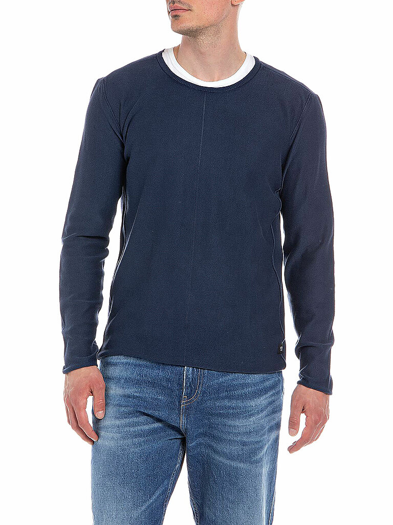 REPLAY Pullover blau | S von Replay