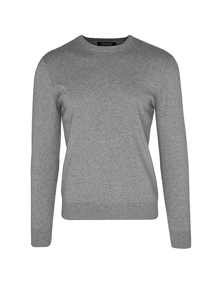 REPLAY Pullover grau | L von Replay