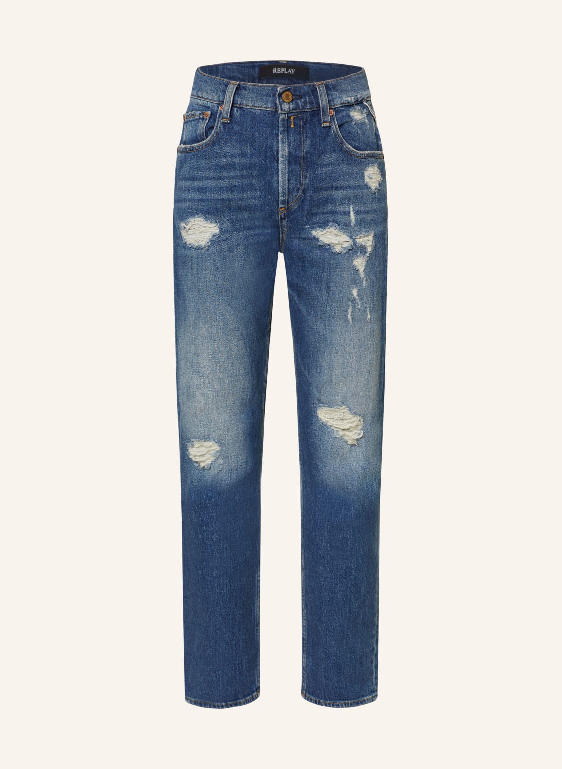 Replay Boyfriend Jeans Majken blau von Replay