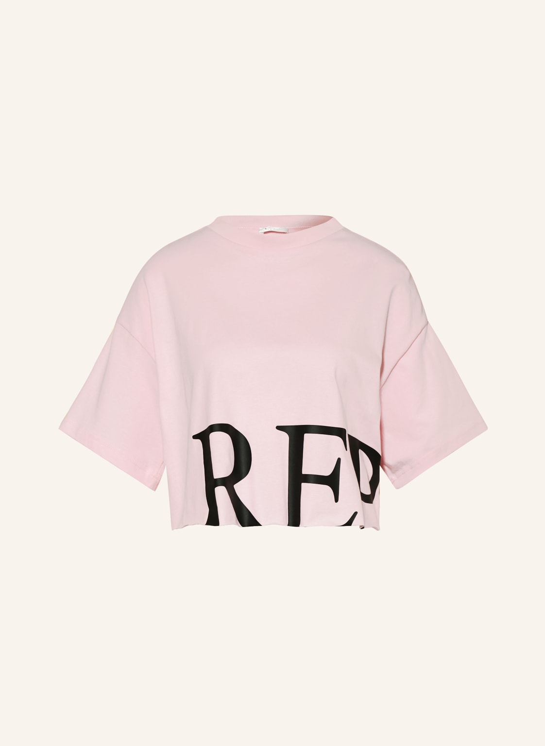 Replay Cropped-Shirt rosa von Replay