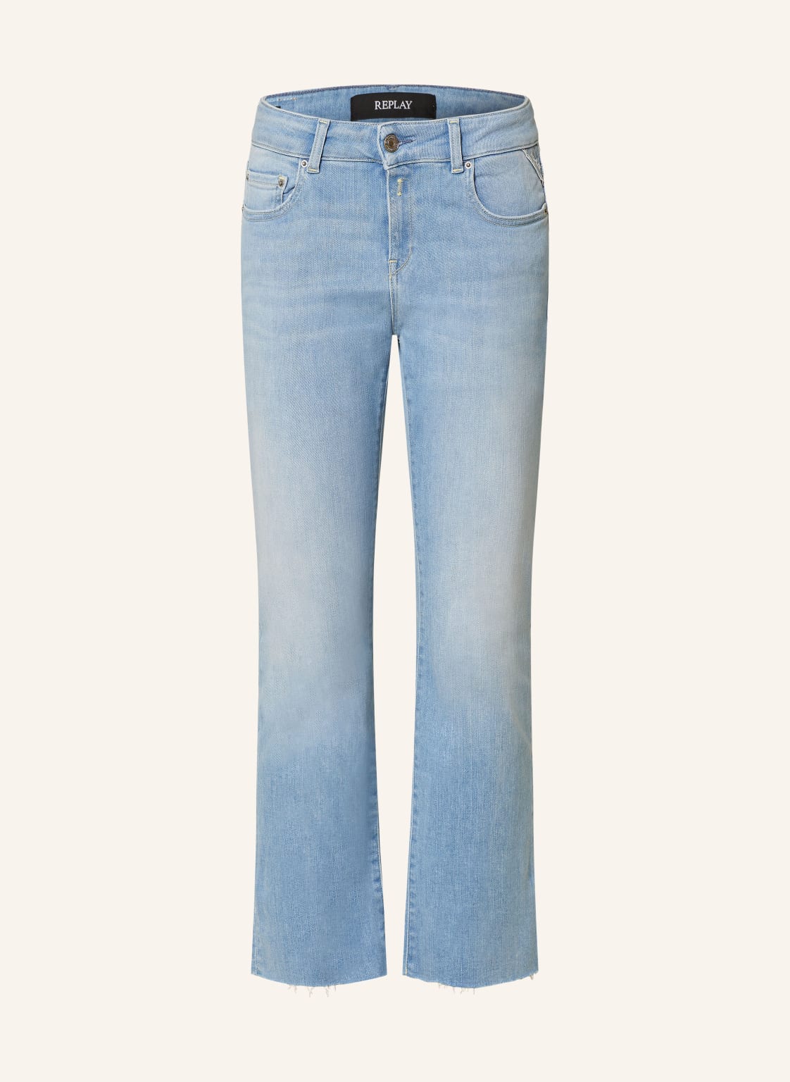 Replay Flared Jeans Faaby blau von Replay