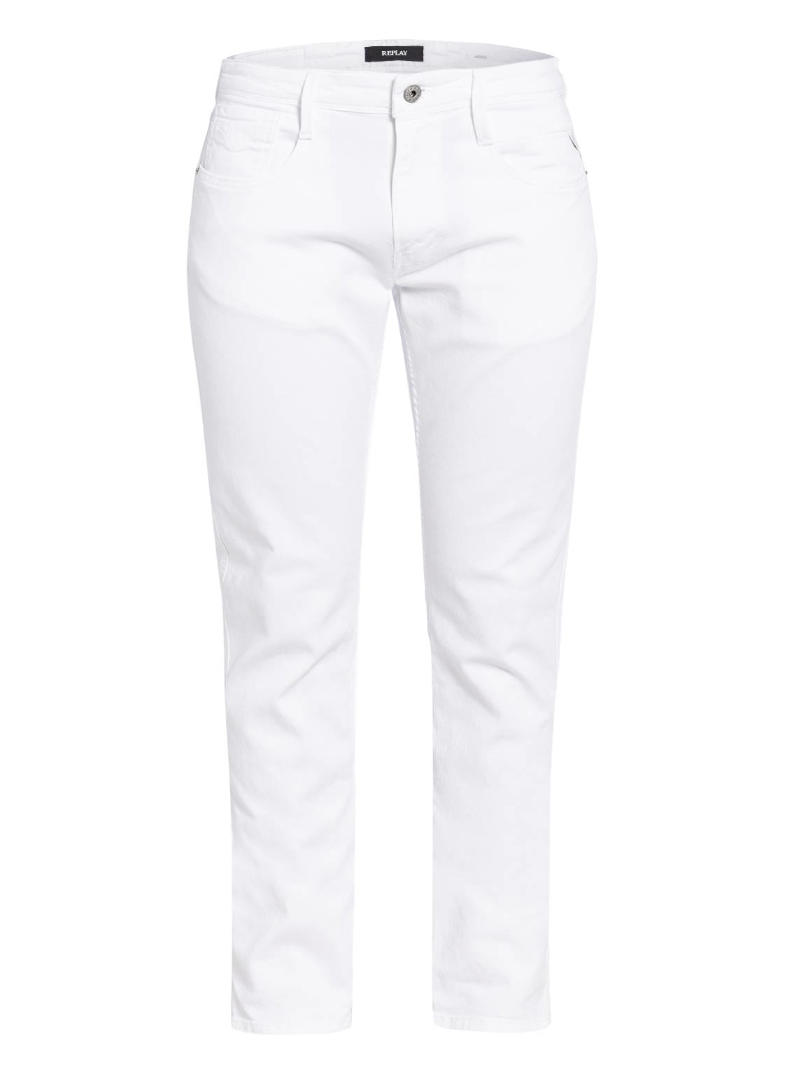 Replay Jeans Anbass Extra Slim Fit weiss von Replay