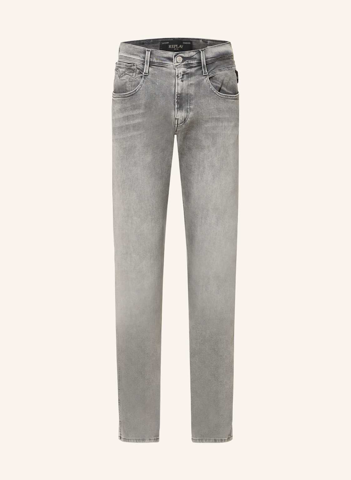 Replay Jeans Anbass Slim Fit grau von Replay