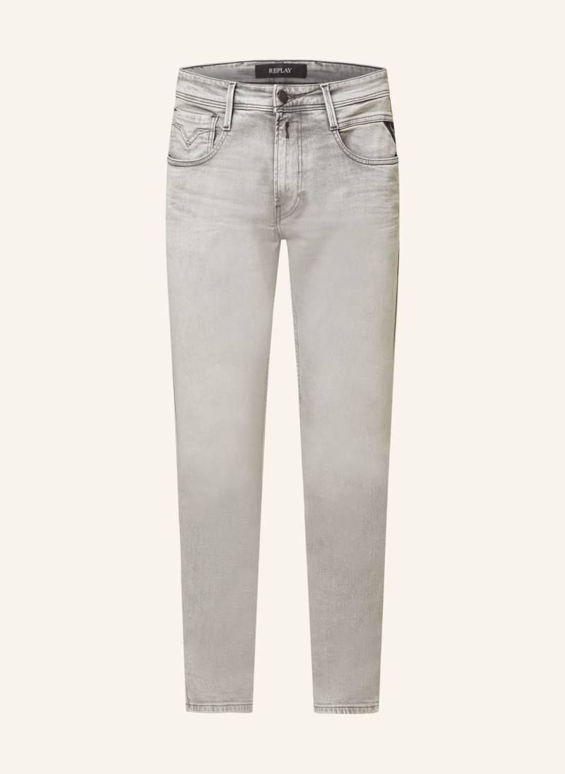 Replay Jeans Anbass Slim Fit grau von Replay