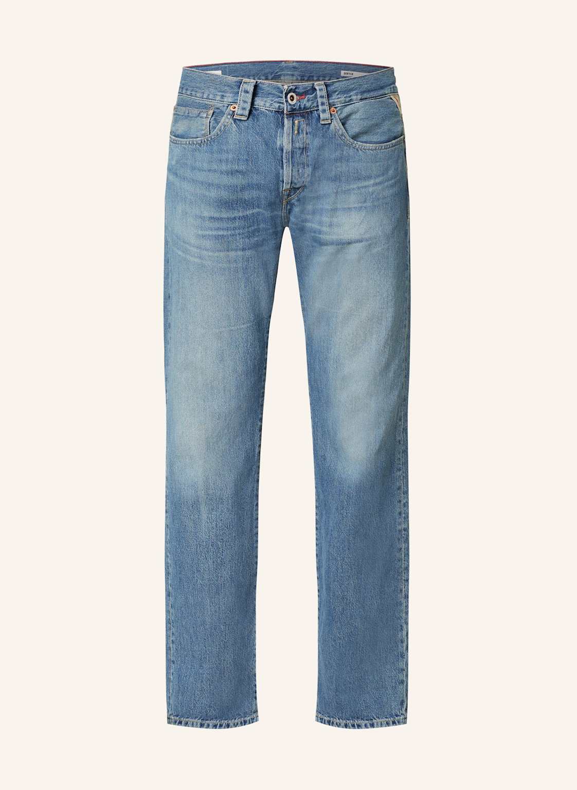 Replay Jeans Deryck Regular Fit blau von Replay