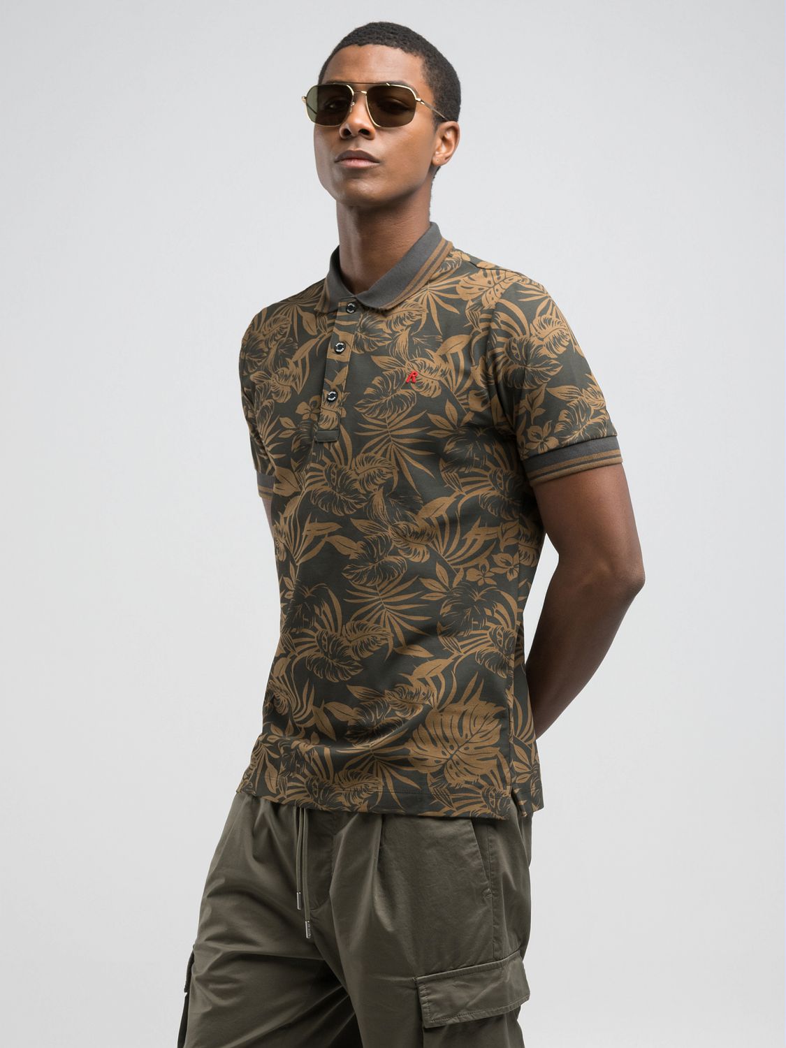 Replay Poloshirt, mit All-Over-Print Replay Poloshirt, mit All-Over-Print von Replay