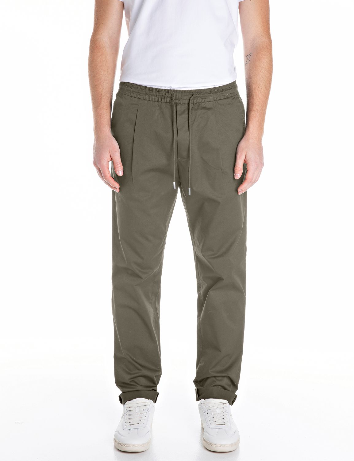 Replay Schlupfhose »Regular Fit«, mit elastischem Bund Replay Schlupfhose »Regular Fit«, mit elastischem Bund von Replay