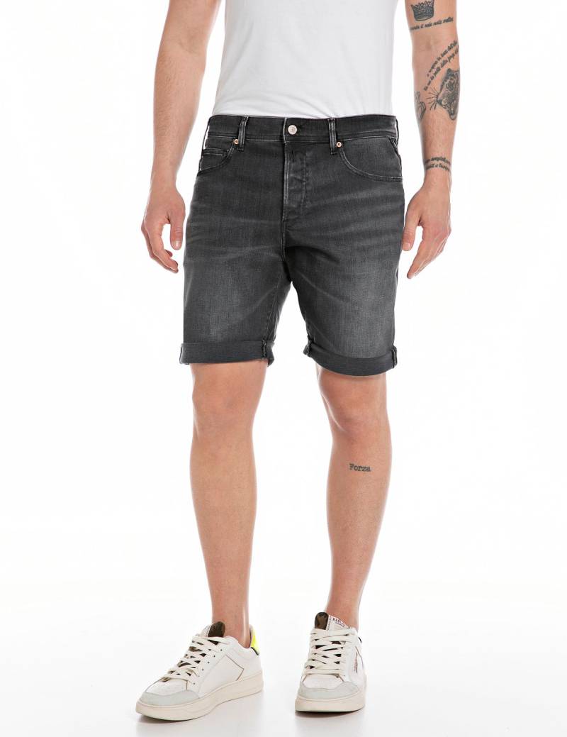 Replay Shorts, im klassischen 5-Pocket-Design von Replay