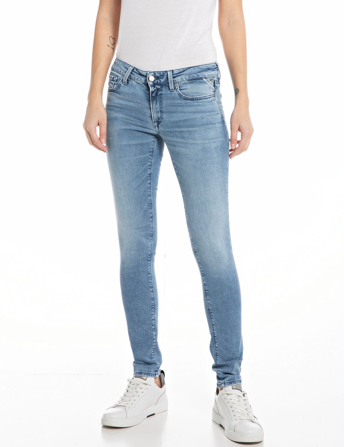 Replay 5-Pocket-Jeans »NEW LUZ«, in Ankle-Länge von Replay