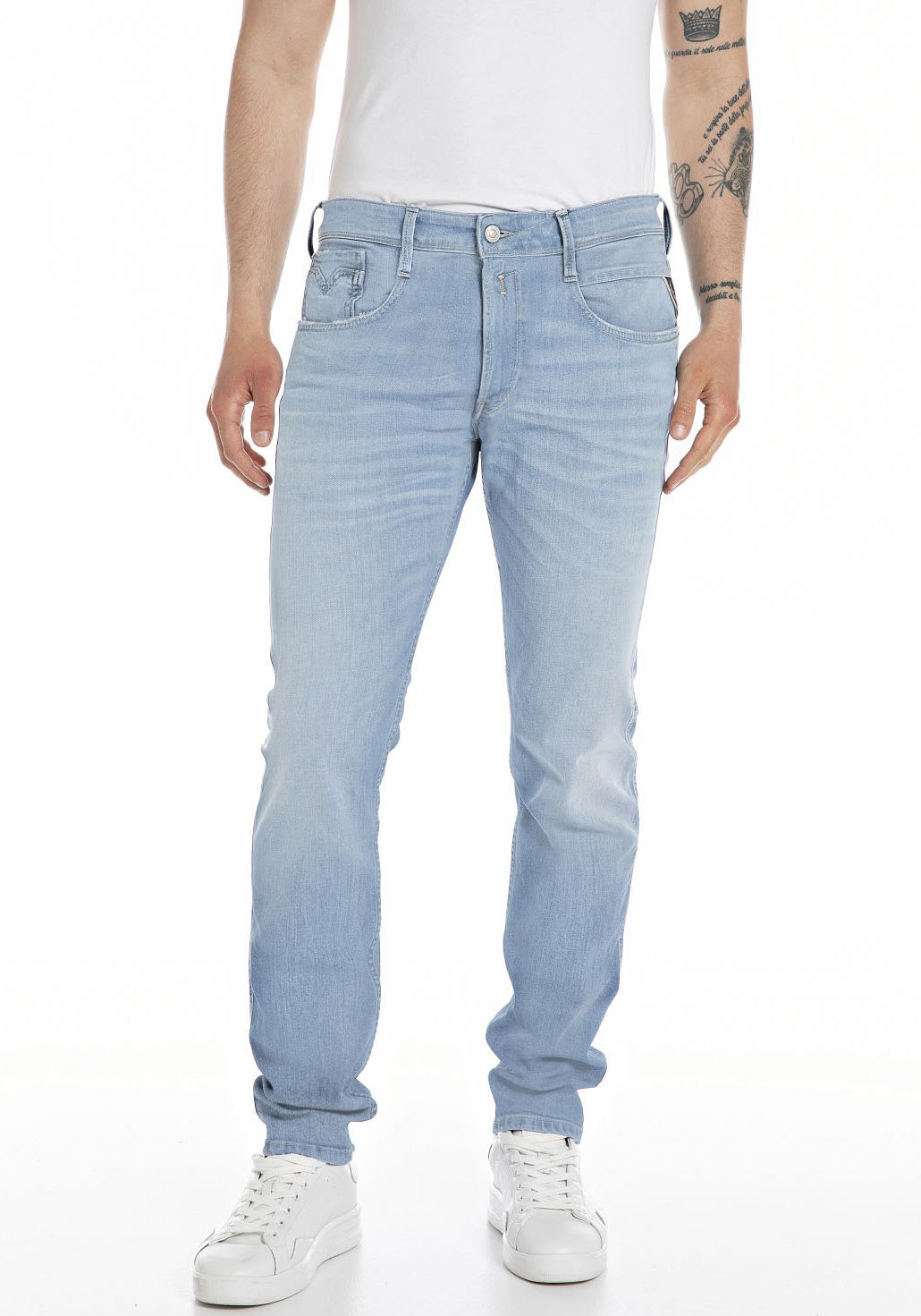 Replay Slim-fit-Jeans »ANBASS HYPERFLEX BIO« von Replay
