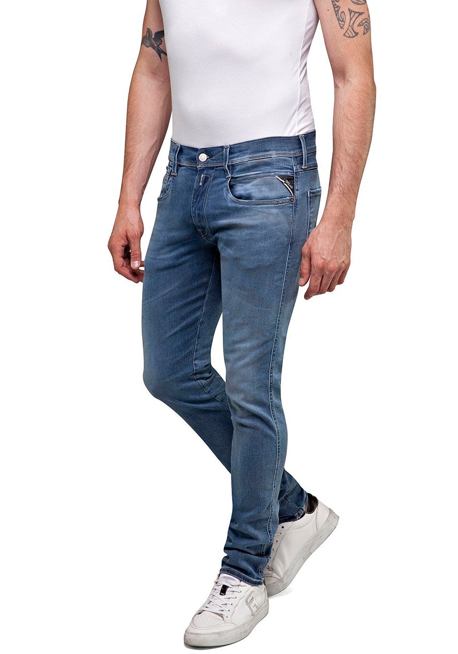 Replay Slim-fit-Jeans »ANBASS HYPERFLEX BIO« von Replay