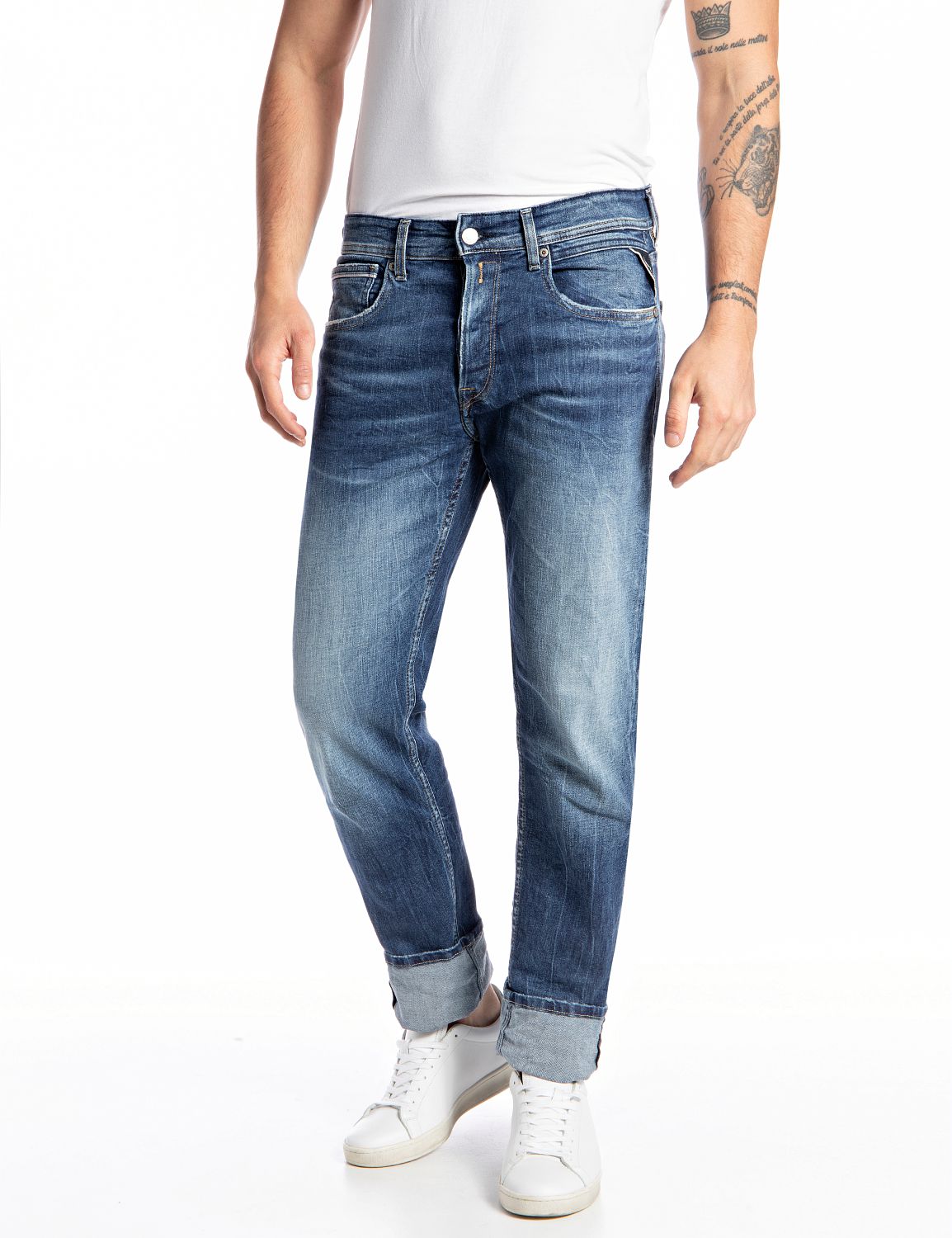 Replay Straight-Jeans »GROVER«, in vielen verschiedenen Waschungen, mit Stretch Replay Straight-Jeans »GROVER«, in vielen verschiedenen Waschungen, mit Stretch von Replay