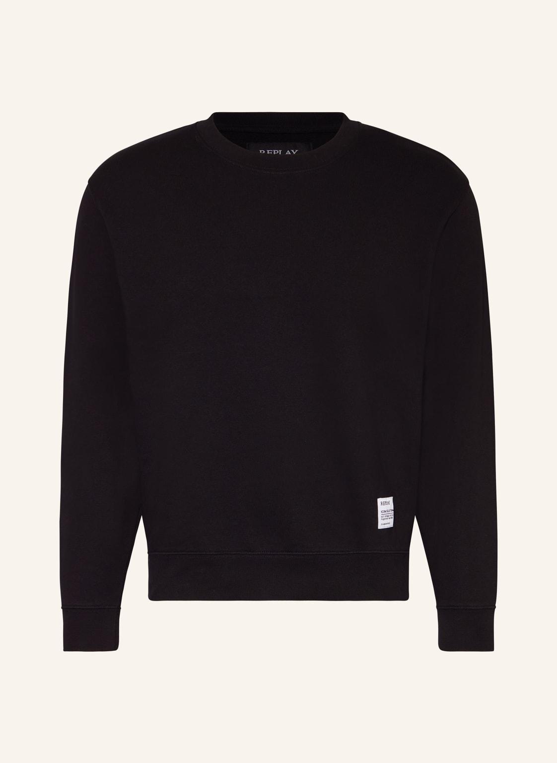 Replay Sweatshirt schwarz von Replay