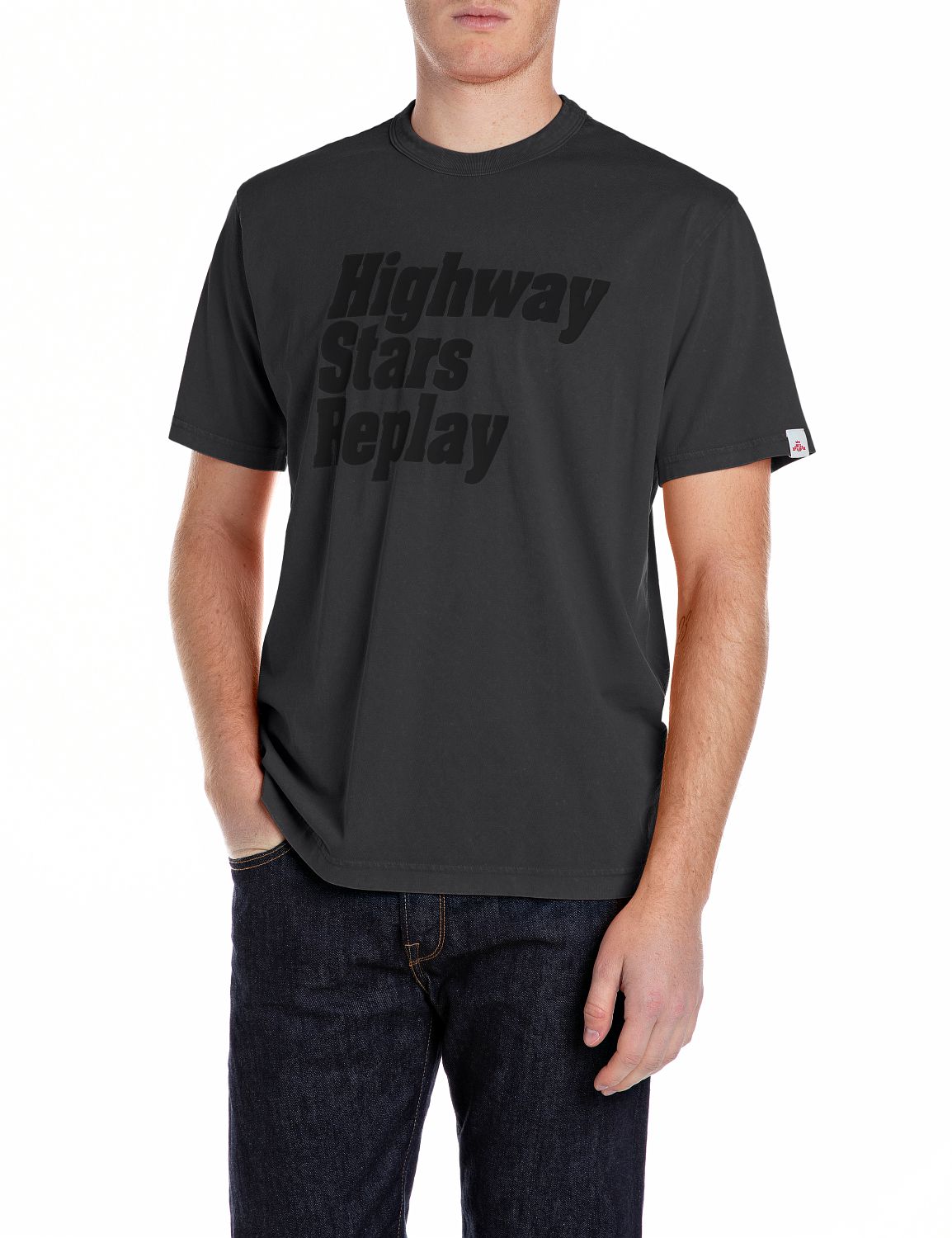 Replay T-Shirt, mit Front-Print Replay T-Shirt, mit Front-Print von Replay