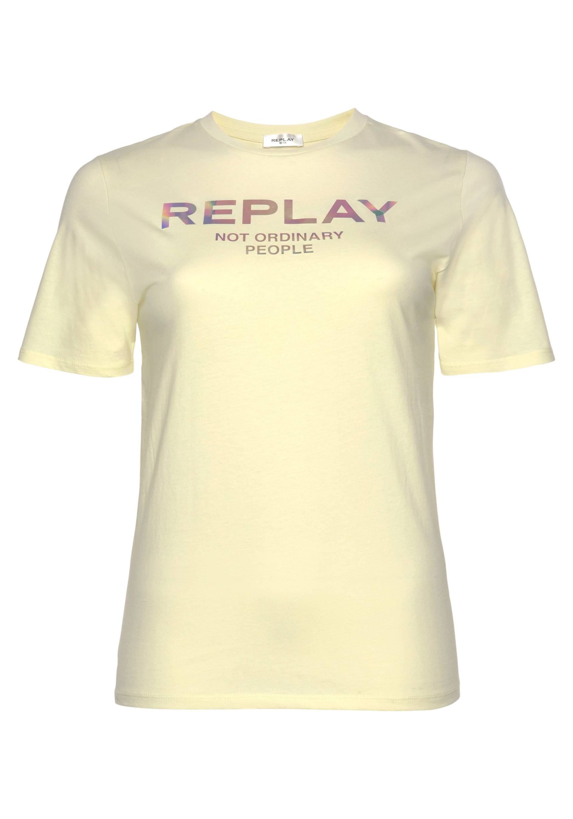 Replay T-Shirt, mit Logoprint von Replay