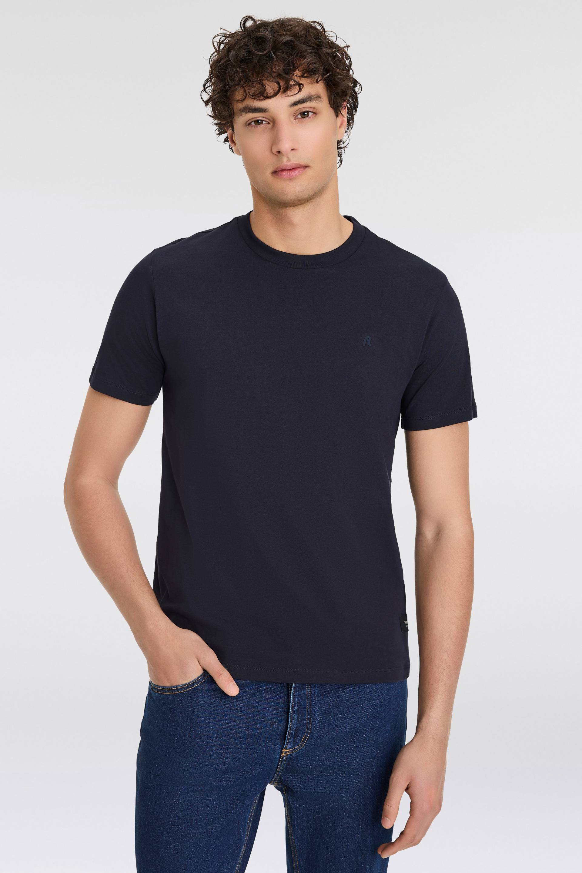 Replay T-Shirt »mit Logostickerei auf der Brust« von Replay