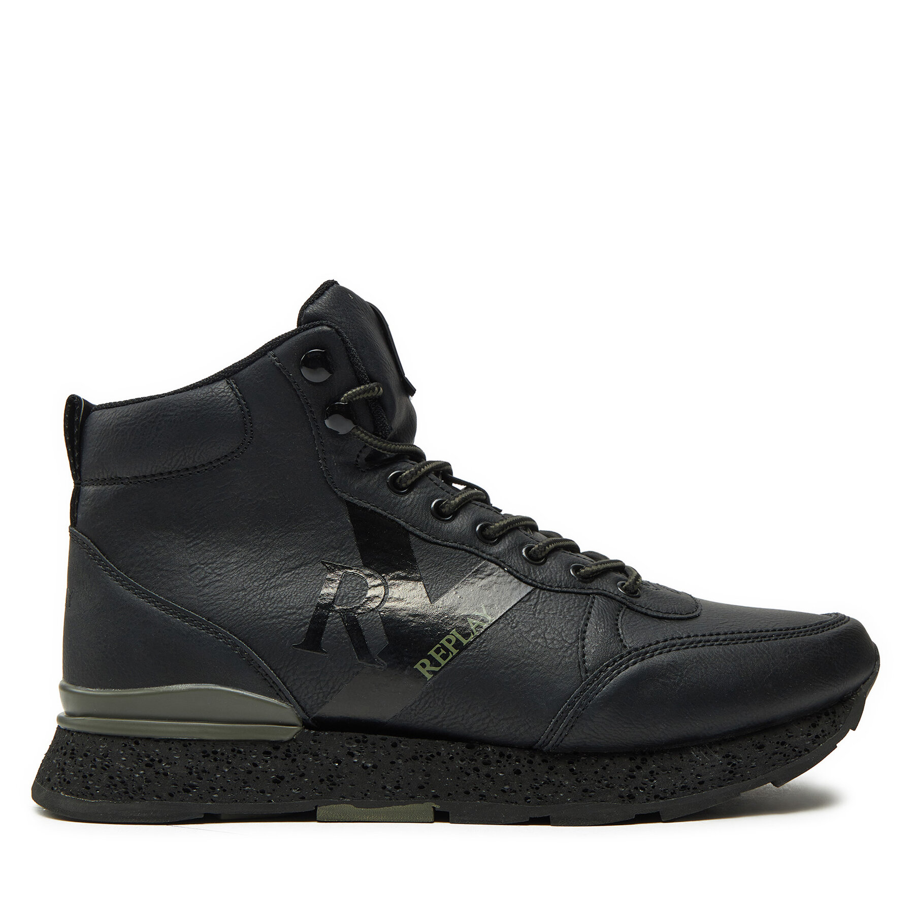 Sneakers REPLAY Arthur Ry Mid Mid-Top GMS68.000.C0091S Schwarz Sneakers REPLAY Arthur Ry Mid Mid-Top GMS68.000.C0091S Schwarz von Replay