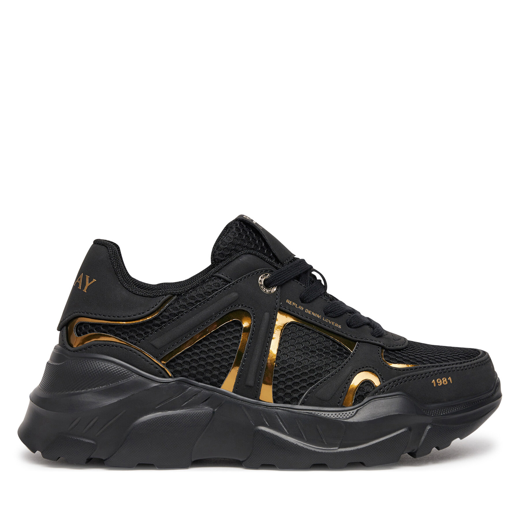 Sneakers REPLAY GWS7Z .000.C0008S Schwarz Sneakers REPLAY GWS7Z .000.C0008S Schwarz von Replay