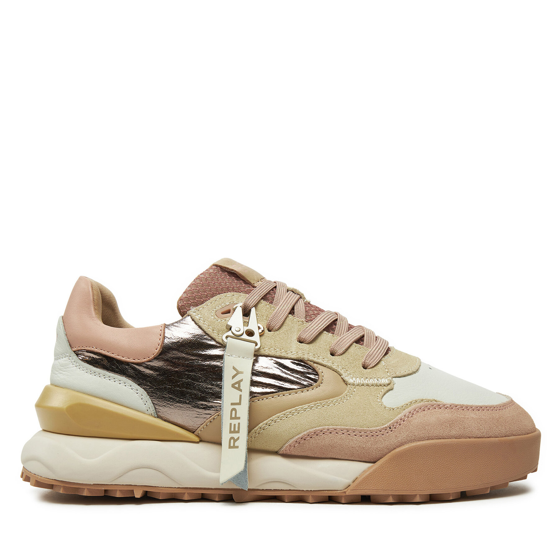 Stiefeletten REPLAY Epic High Basket Hi-Top GWS9H.000.C0005L Beige Stiefeletten REPLAY Epic High Basket Hi-Top GWS9H.000.C0005L Beige von Replay