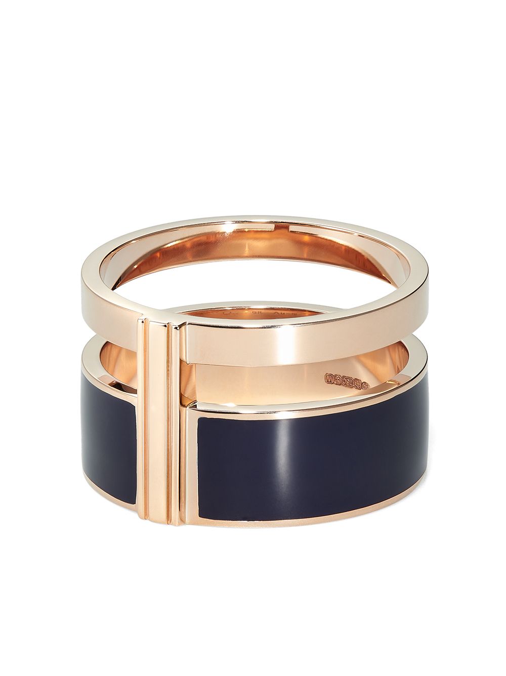 Repossi 18kt rose gold chunky ring - Pink von Repossi