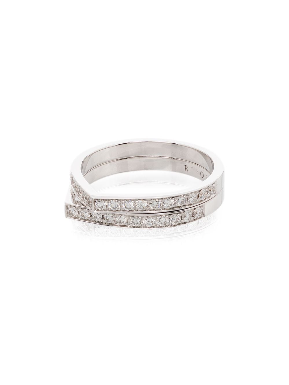 Repossi Antifer 18kt white gold diamond ring von Repossi
