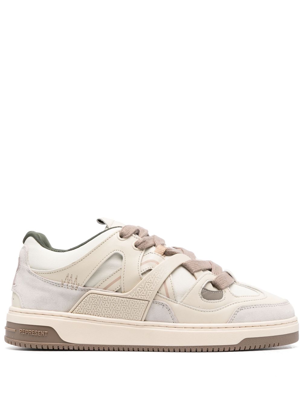 Represent Bully panelled sneakers - Neutrals von Represent