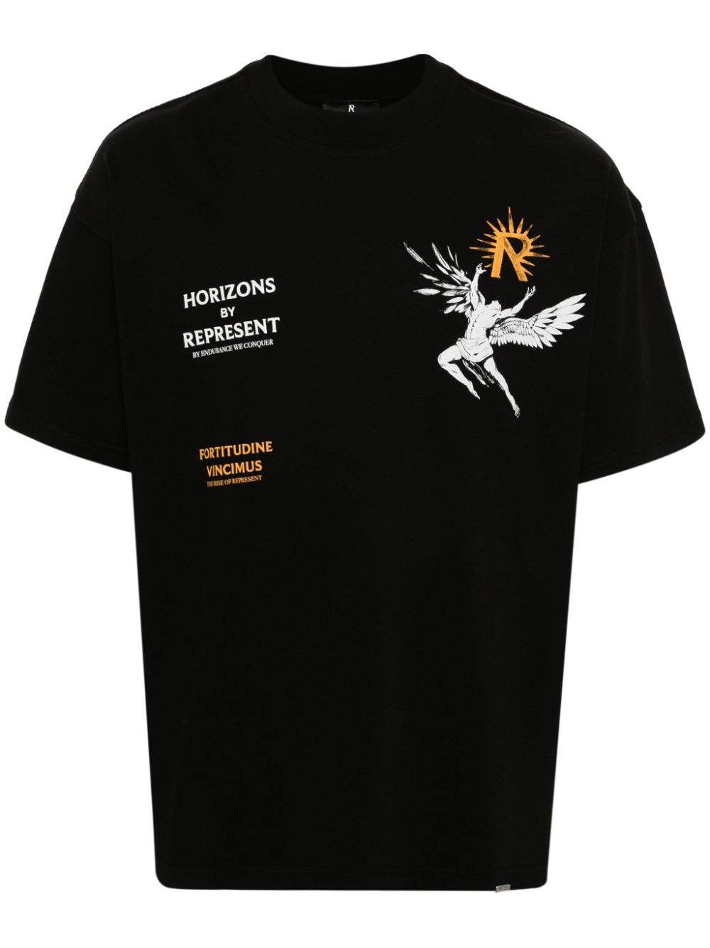 Represent Icarus cotton T-shirt - Black von Represent