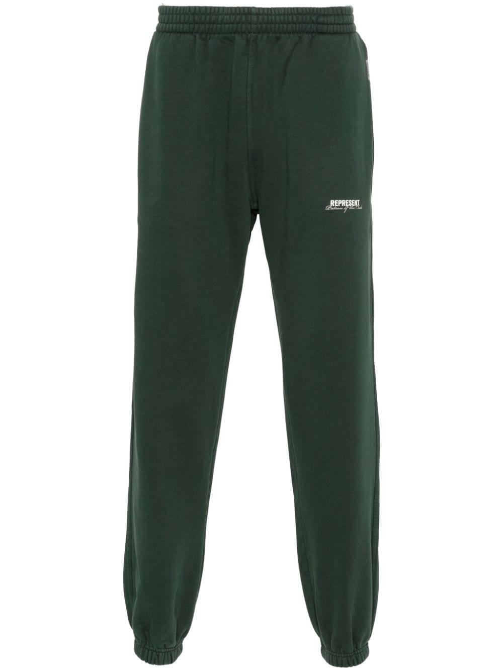 Represent Patron of The Club cotton track pants - Green von Represent